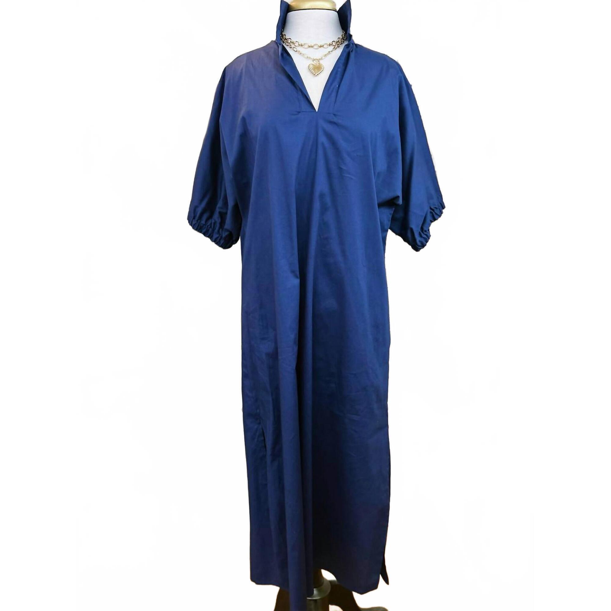 New Adrienne Women's Blakely Maxi Dress In Navy